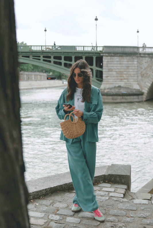 PANTALON HOPE – vert cénote