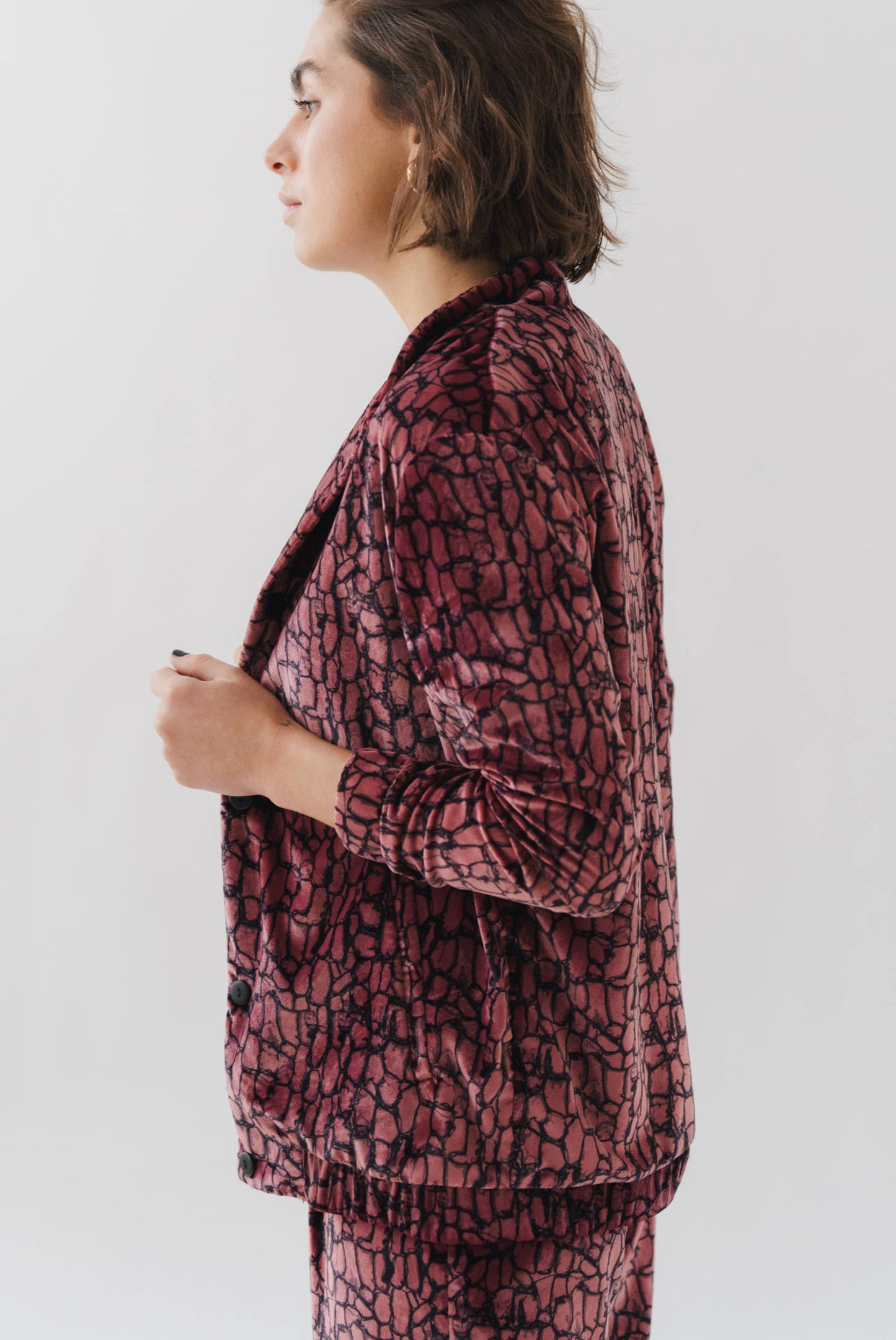 VESTE TONIA - GRENAT GLOW