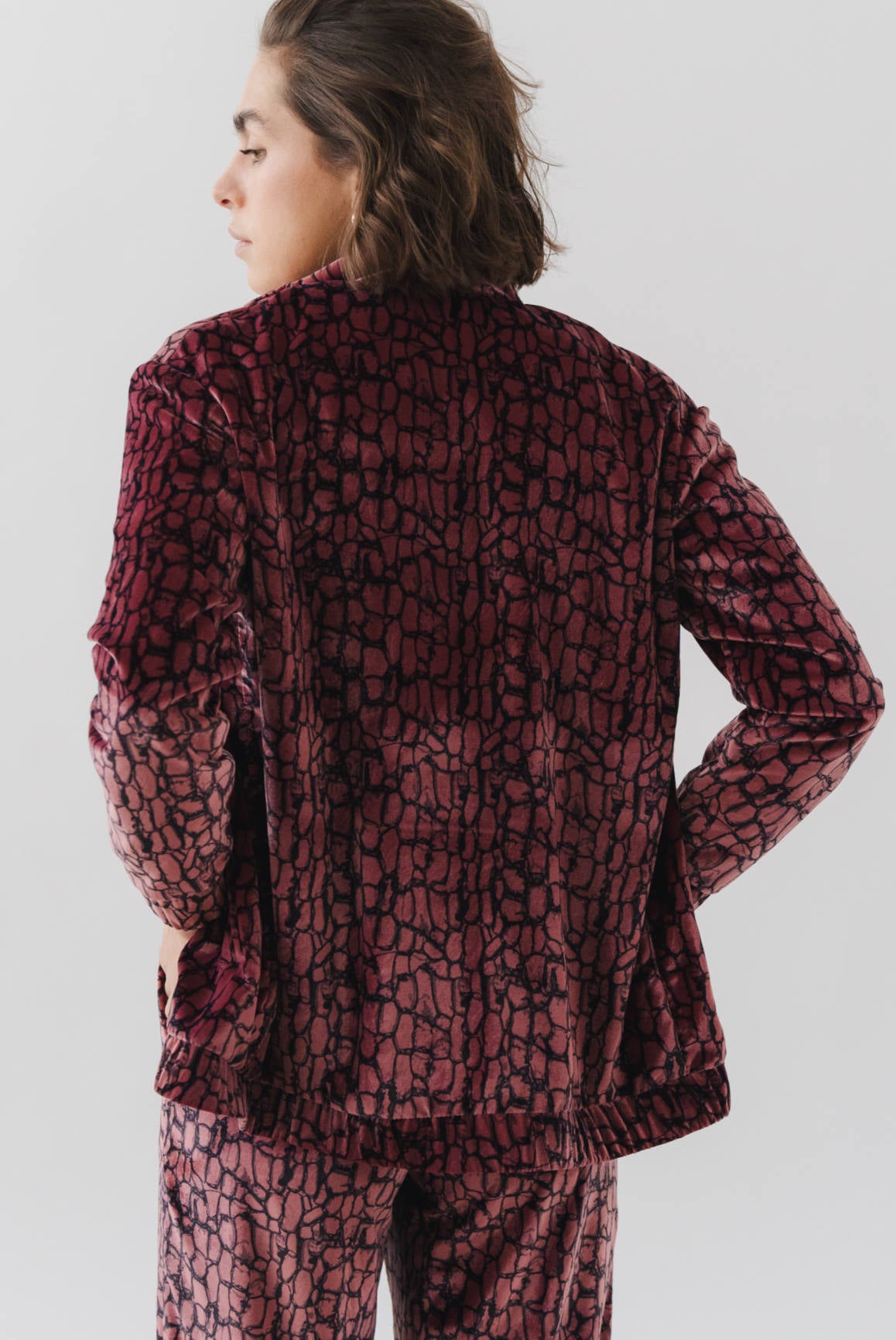 VESTE TONIA - GRENAT GLOW